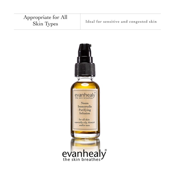 EVANHEALY Neem Immortelle Purifying Infusion Nourishing Cleansing Oil Serum 1 oz - Picture 9 of 11